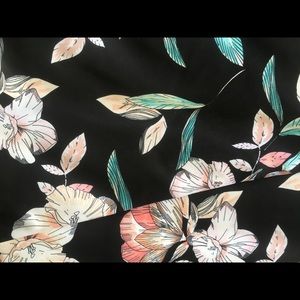 Decree Two-Piece Set - Black Floral